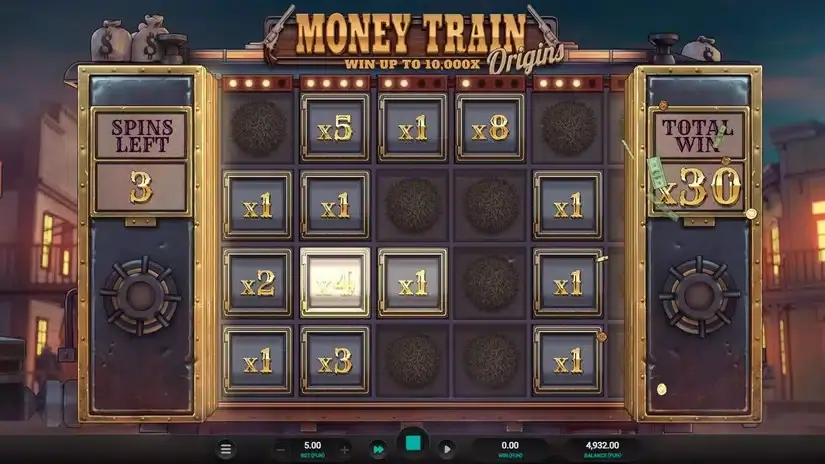 Money Train Origins Dream Drop slot screenshot 5