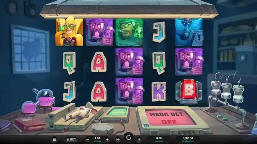 Monkeys Go Wild slot screenshot 1