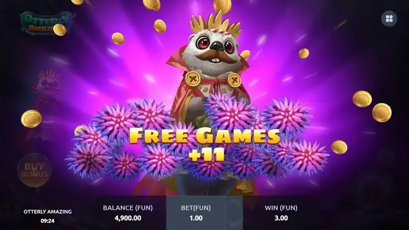 Otterly Amazing slot screenshot 4