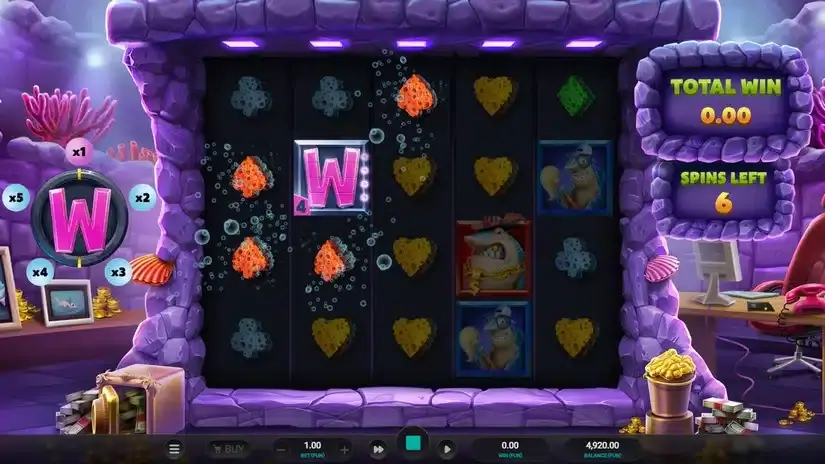 Shark Wash slot screenshot 3