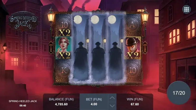 Spring Heeled Jack slot screenshot 10
