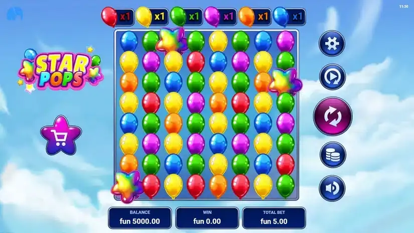 Star Pop slot screenshot 1