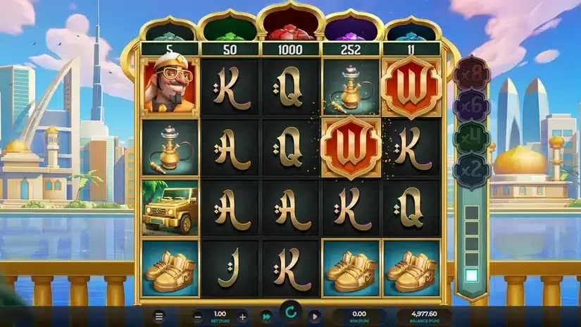 Sultan Spins slot screenshot 2