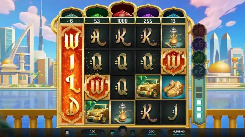 Sultan Spins slot screenshot 4