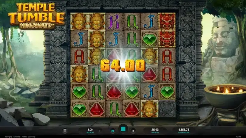 Temple Tumble slot screenshot 