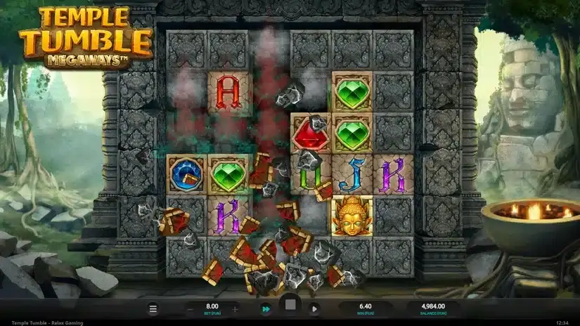 Temple Tumble slot screenshot 2