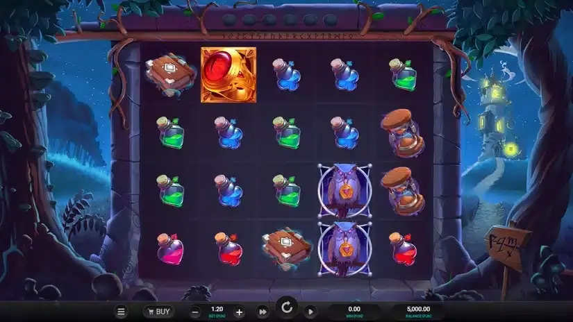 The Sorcerers Shuffle slot screenshot 