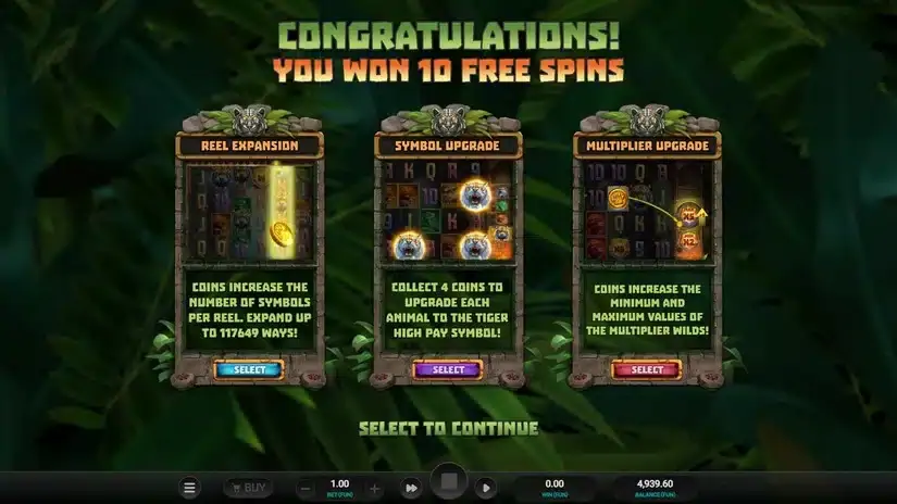 Tiger Shrine slot screenshot 3