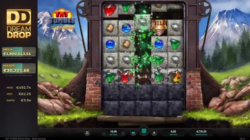 TNT Tumble Dream Drop slot screenshot 5