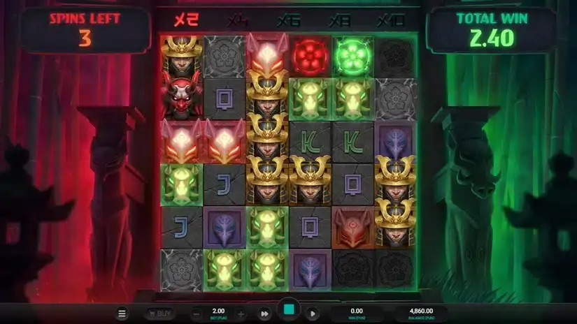 Torii Tumble slot screenshot 4