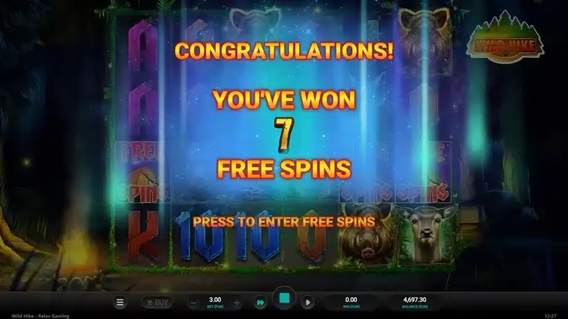 Wild Hike slot screenshot 4