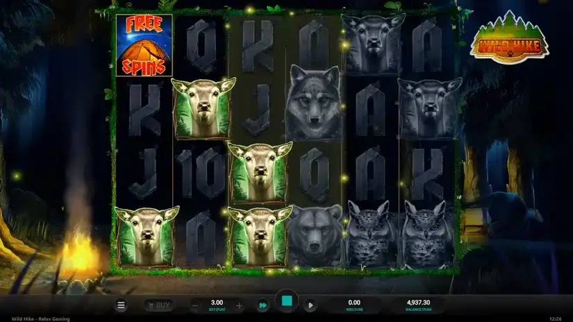 Wild Hike slot screenshot 2