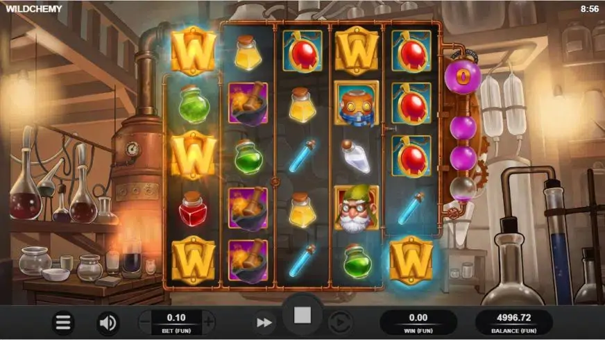 Wildchemy slot screenshot 2
