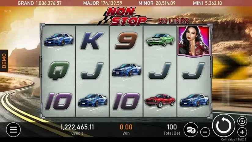 Nonstop slot screenshot 1