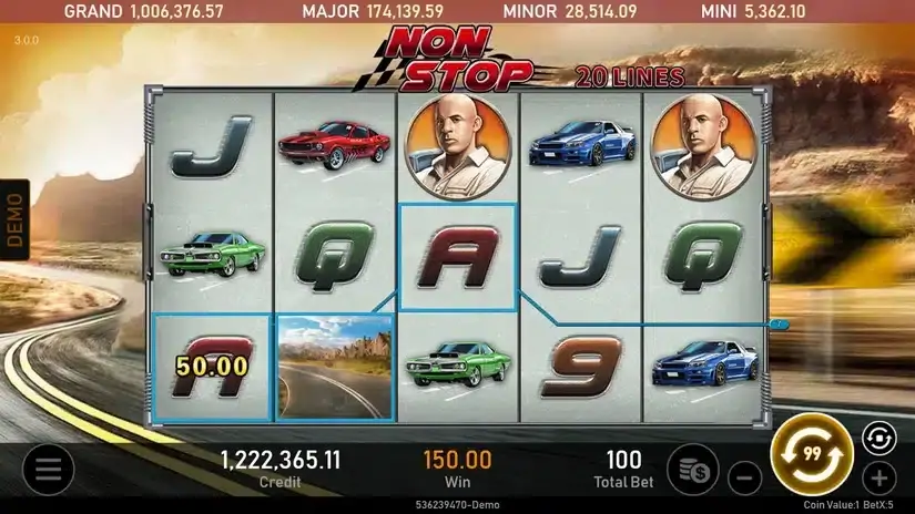 Nonstop slot screenshot 2