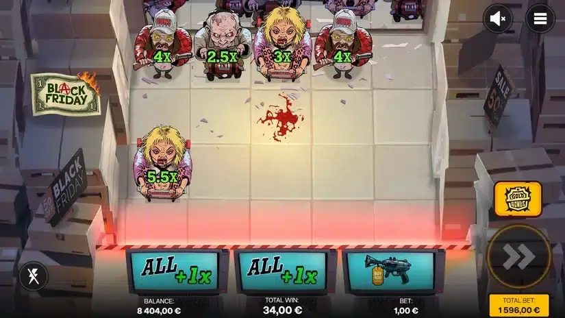 Black Friday slot screenshot 5