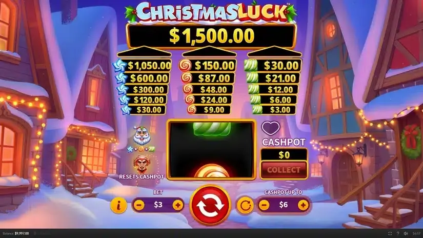 Christmas Luck slot screenshot 1