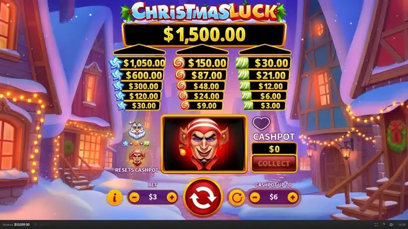 Christmas Luck slot screenshot 4