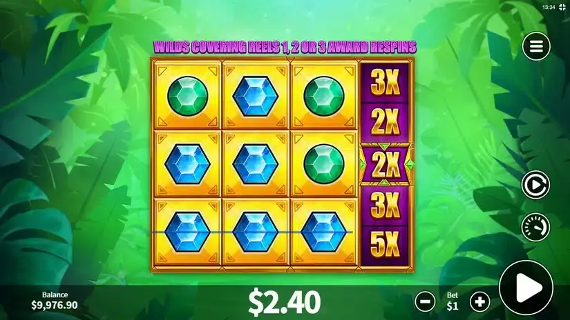 Inca Gems slot screenshot 4