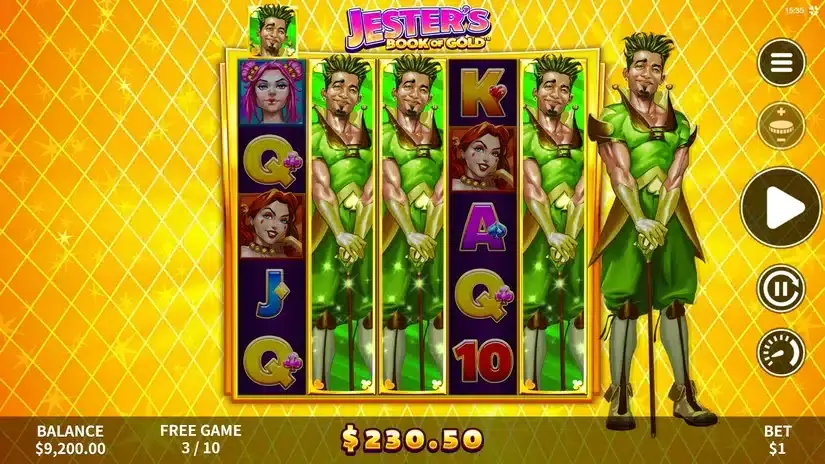Jester’s Book of Gold slot screenshot 
