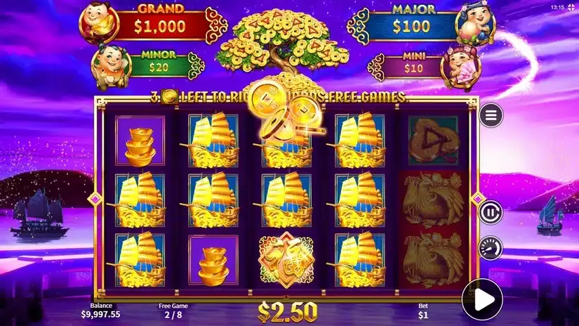 Jin Dynasty slot screenshot 4