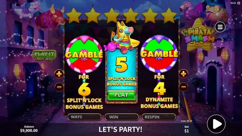 Piñata Smash slot screenshot 3