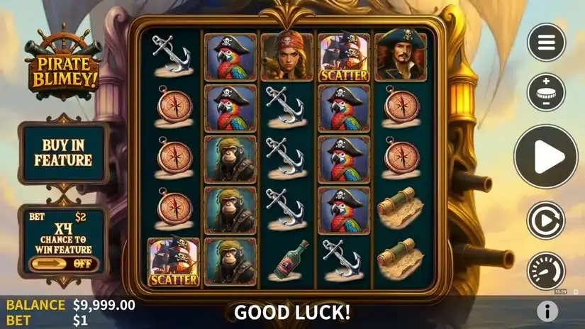 Pirate Blimey slot screenshot 1