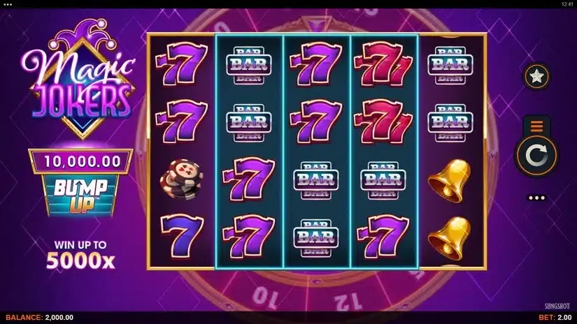Magic Jokers slot screenshot 