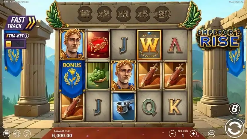 Emperor’s Rise slot screenshot 