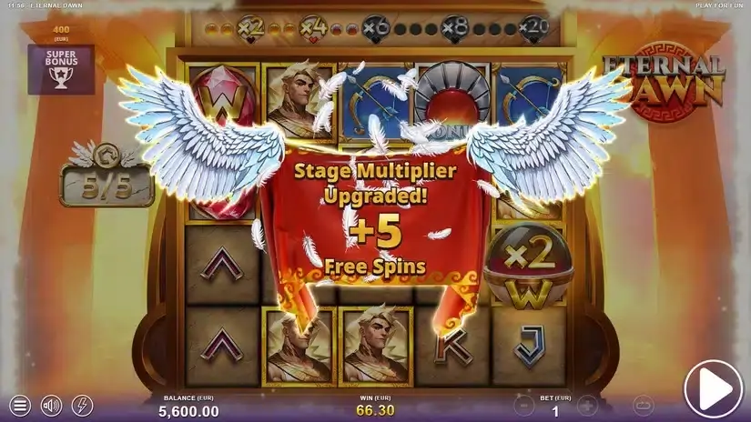 Eternal Dawn slot screenshot 5