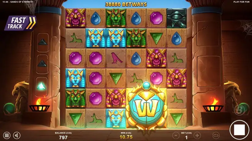 Sands of Eternity slot screenshot 3