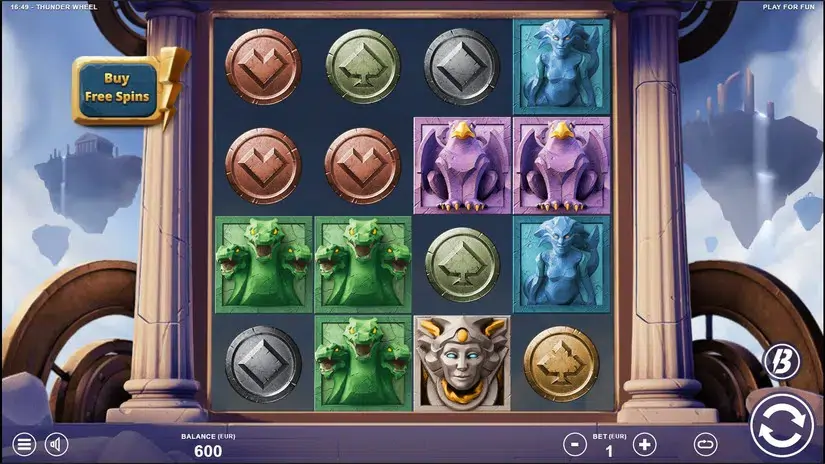 Thunder Wheel slot screenshot 1