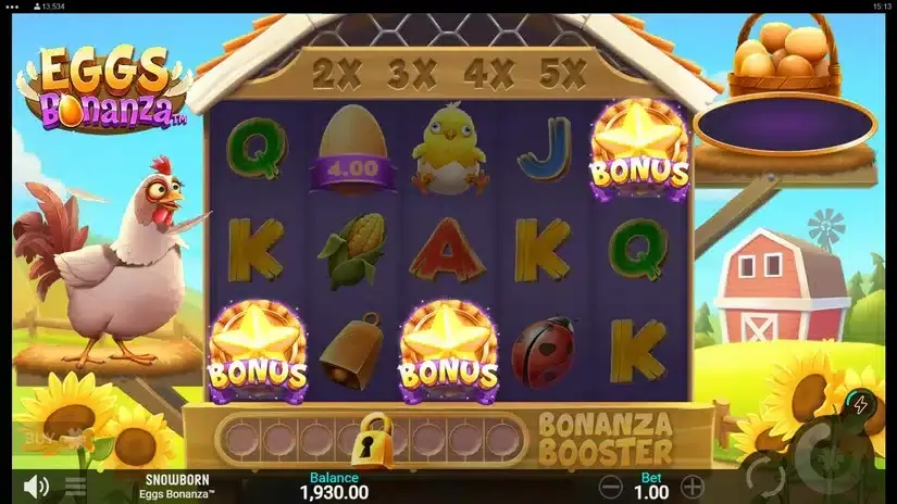 Eggs Bonanza slot screenshot 2