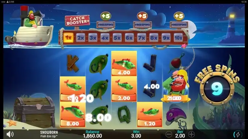 Fish ‘Em Up slot screenshot 4