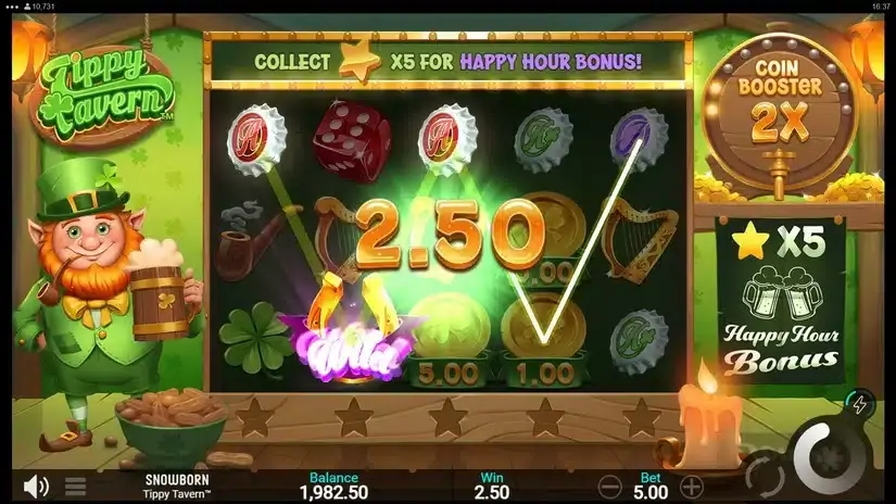 Tippy Tavern slot screenshot 2