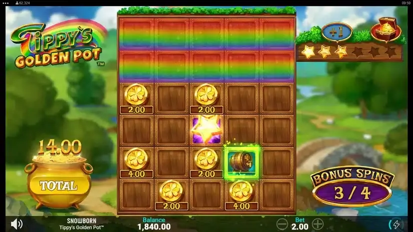 Tippy’s Golden Pot slot screenshot 4