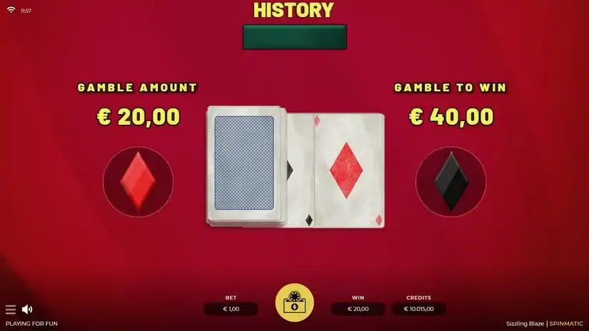 Sizzling Blaze slot screenshot 4