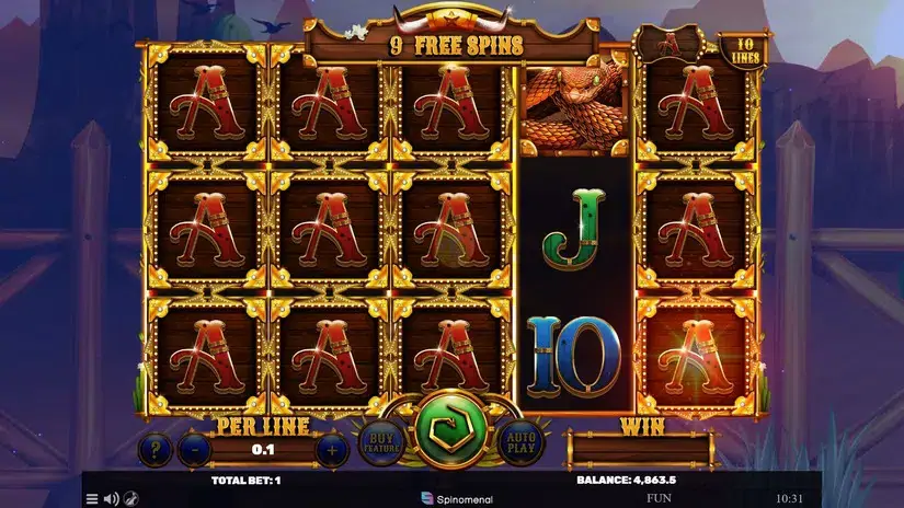 Book Of Rampage slot screenshot 6