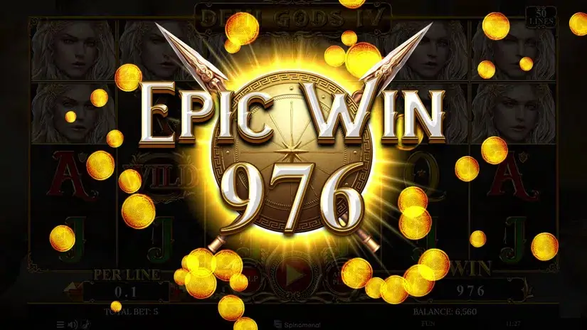 Demi Gods IV slot screenshot 7