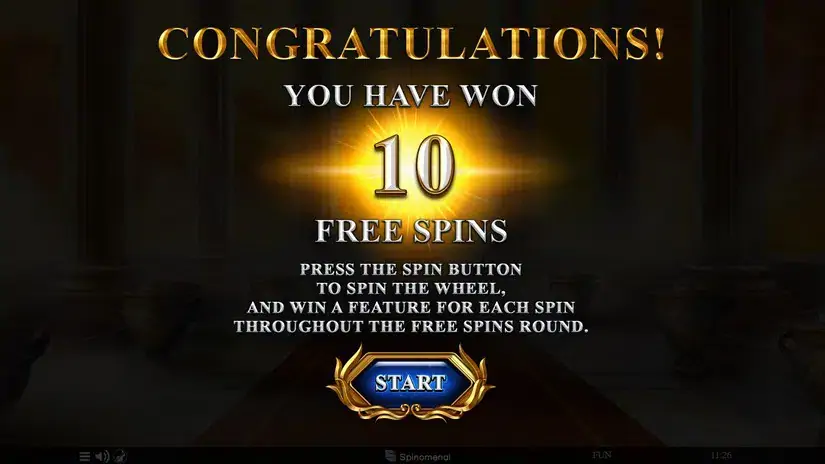 Demi Gods IV slot screenshot 3