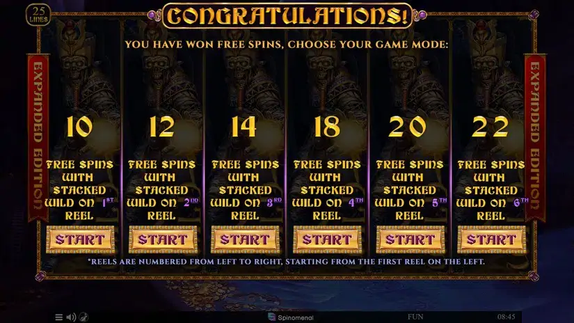 Egyptian Rebirth II Expanded Edition slot screenshot 3