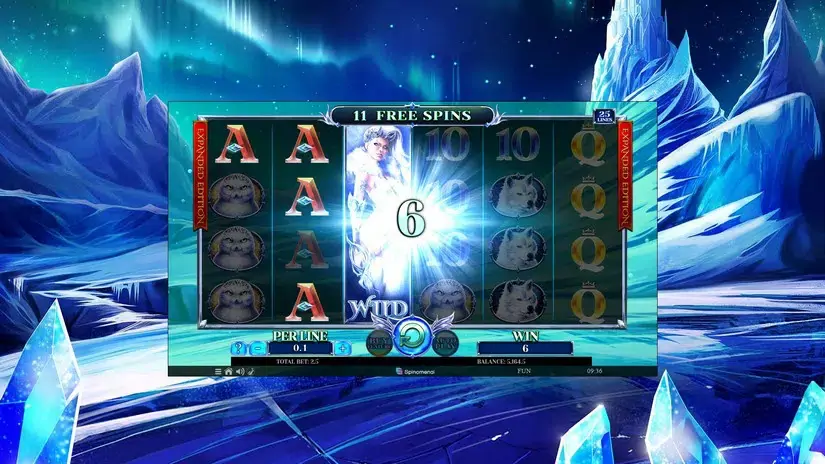 Queen Of Ice Expanded Edition slot screenshot 6