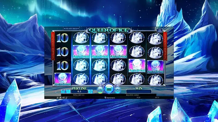 Queen Of Ice Expanded Edition slot screenshot 3