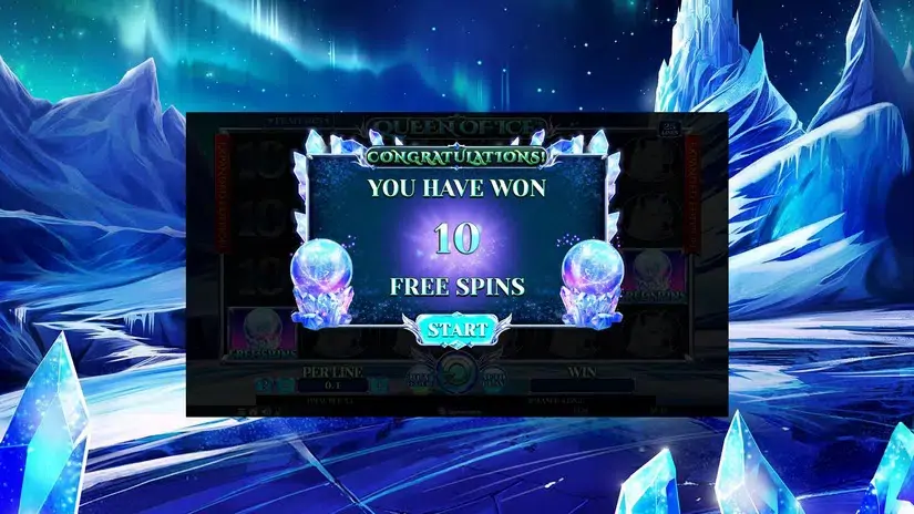 Queen Of Ice Expanded Edition slot screenshot 4