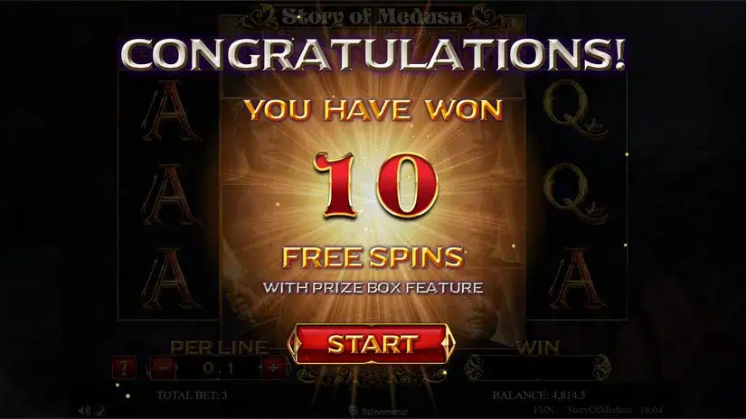 Story Of Medusa slot screenshot 5