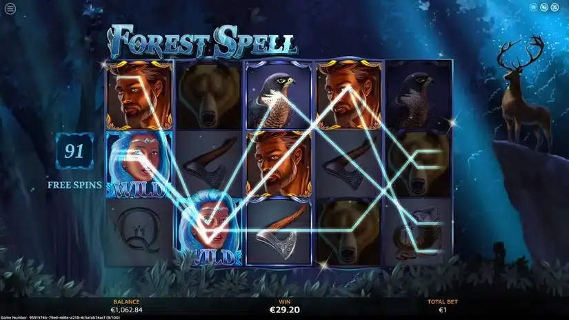 Forest Spell slot screenshot 