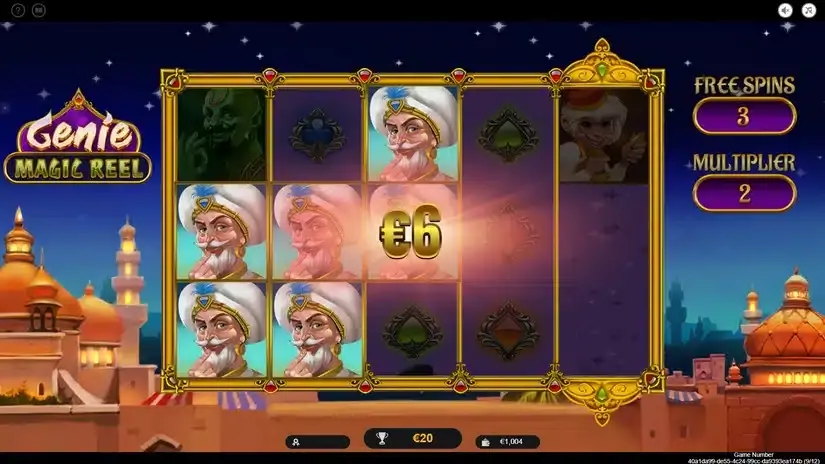 Genie: Magic Reel slot screenshot 5