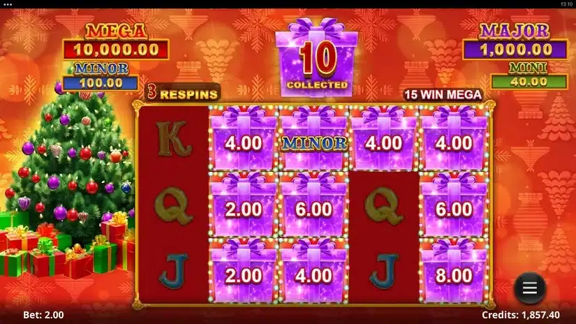 Amazing Link Christmas slot screenshot