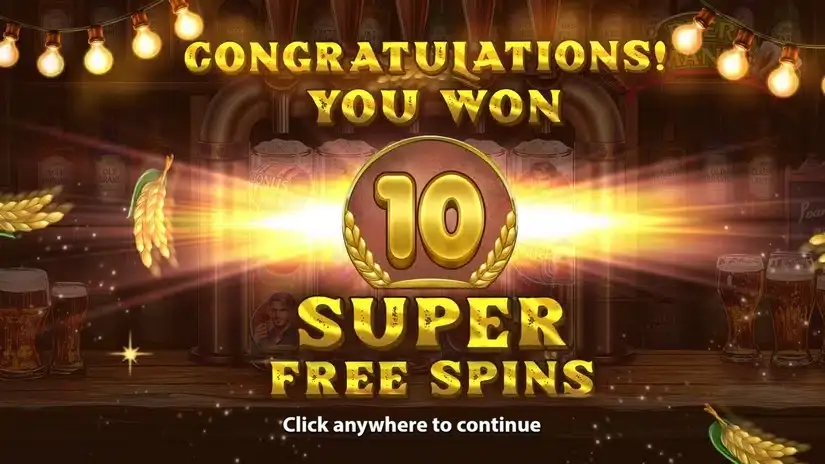 Beer Mania slot screenshot 3