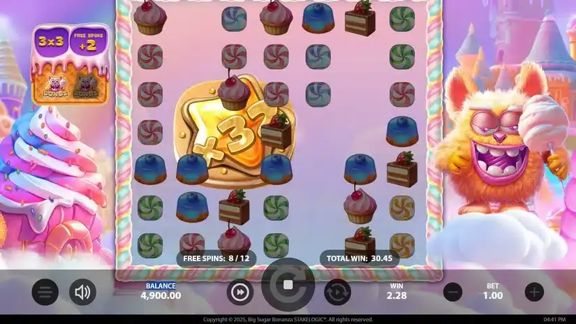 Big Sugar Bonanza Xmas slot screenshot 5